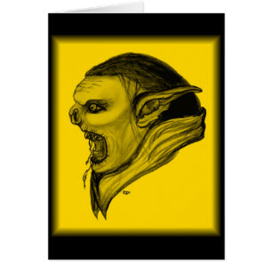 Troll schwarz gelb design