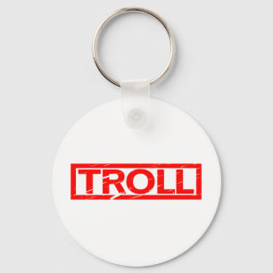 Troll Stamp Keychain