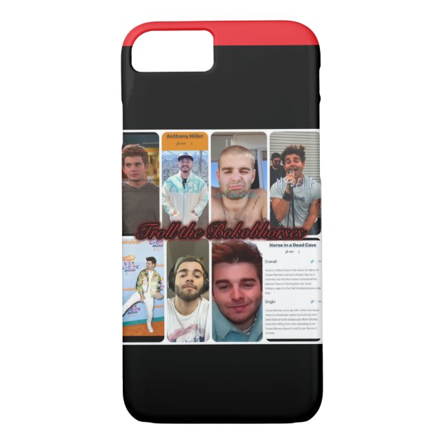 Troll the Bokobhorses iPhone Case  (Back)