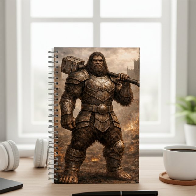 Troll Warrior Notebook – Fantasy Art Journal (Creator Uploaded)