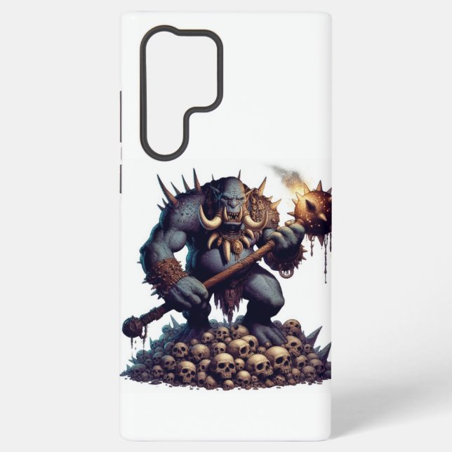 Troll with Mace  Samsung Galaxy S22 Ultra Case (Back)