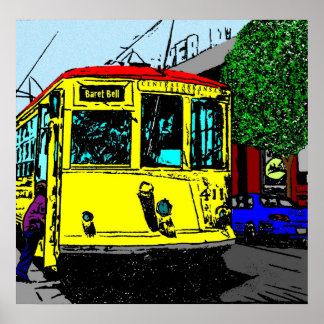 Trolley Stop Poster