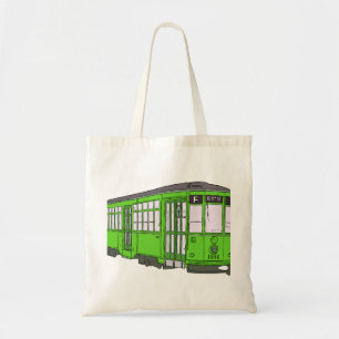 Trolley Trolleybus Streetcar Tram Trolleycar Cars Tote Bag