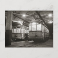 Trolleys at the Terminal, 1943