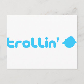 Trollin Postcard