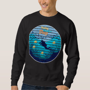 Trolling For Lake Trout Marking Monsters Sweatshirt