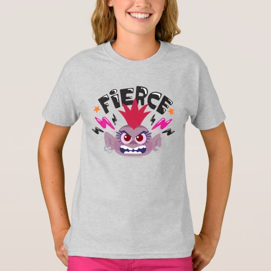 Download Trolls World Tour | Queen Barb Fierce Emoji T-Shirt ...