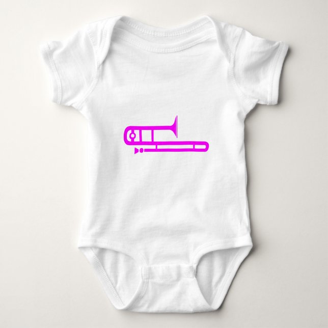 Trombone Baby Bodysuit (Front)