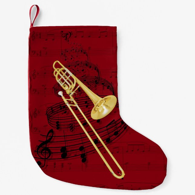 Trombone (bass) music stocking (Front)