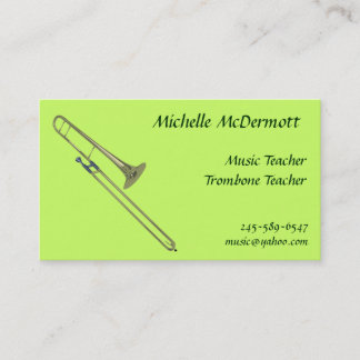 Trombone Business Card