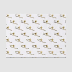 Trombone cartoon illustration tissue paper