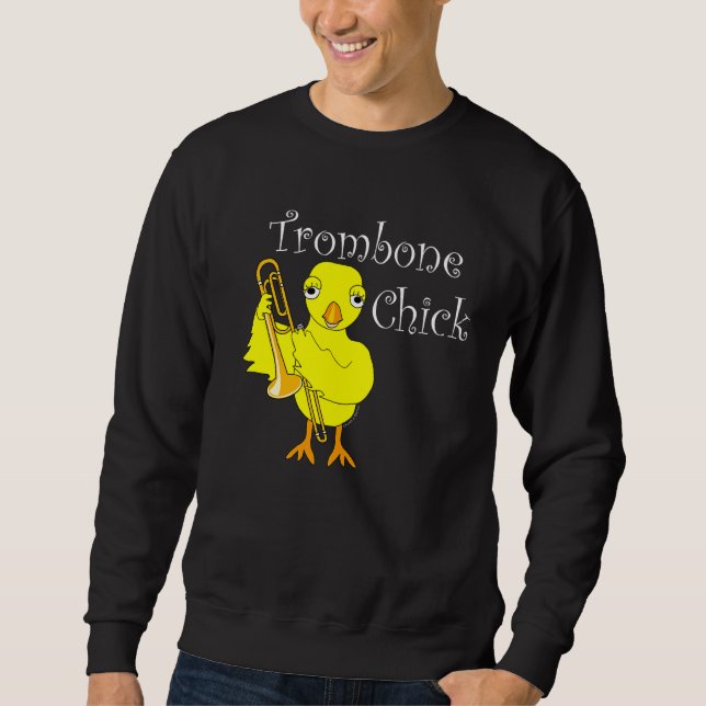 Trombone Chick Sweatshirt (Front)
