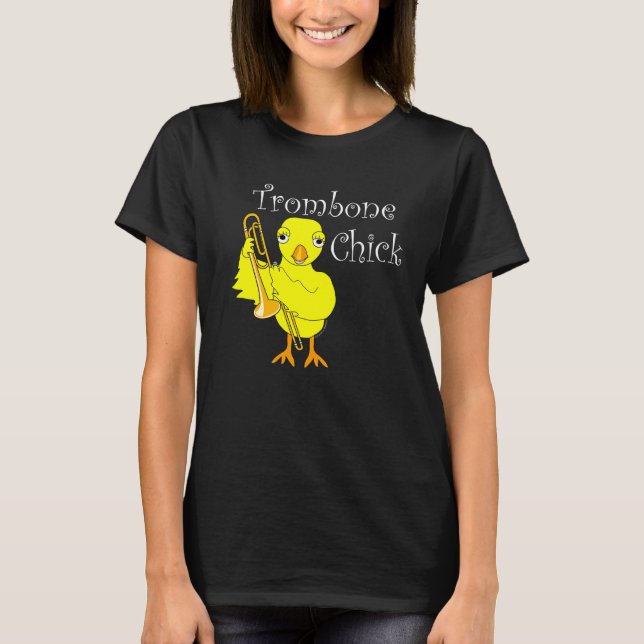 Trombone Chick T-Shirt (Front)