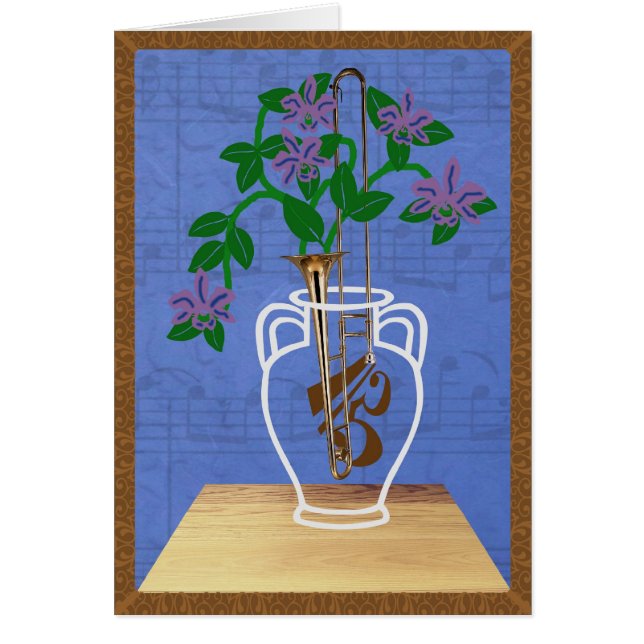 Trombone cultivé en serre (Devant)