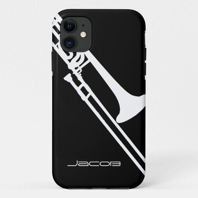 Trombone Customizable Case-Mate iPhone Case (Back)