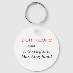 Trombone - Definition Keychain