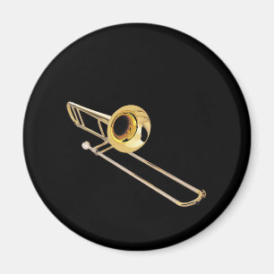"Trombone" design gifts and products Magnet