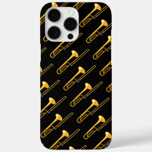 Trombone Drawing iPhone 16 Pro Max Case