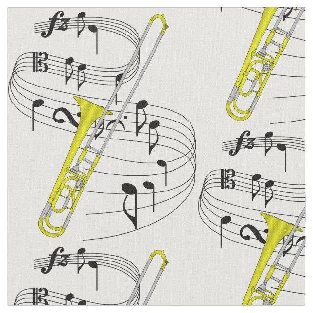 Trombone Fabric (Close Up)