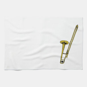 Trombone Gear Kitchen Towel