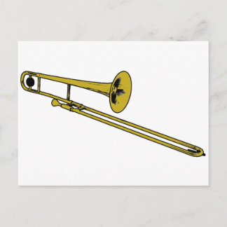 Trombone Gear Postcard