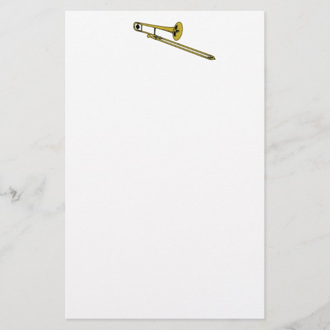 Trombone Gear Stationery (Front)