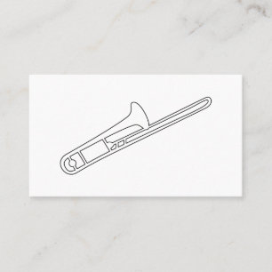 Trombone Logo - Business Card
