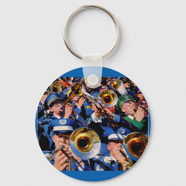 trombone mob AKA band geeks gone wild Keychain (Front)