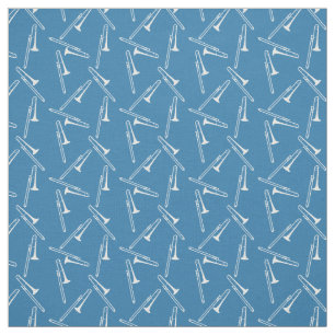 Trombone Music Brass Instrument Band Orchestra Fabric