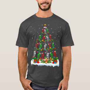 Trombone Music Lover Xmas Lights Trombone Christma T-Shirt