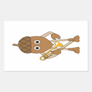 Trombone Nut Sticker