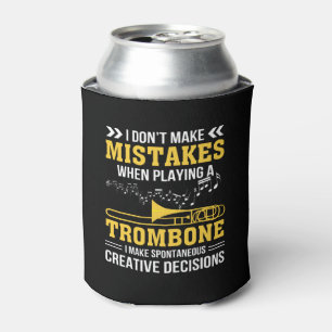 Trombone Player Make Spontaneous Creative Can Cooler