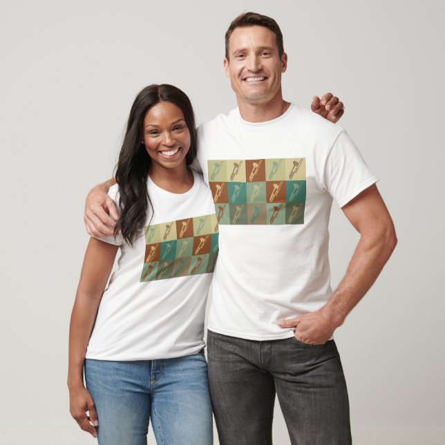 Trombone Pop Art T-Shirt (Unisex)