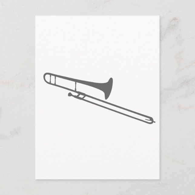 trombone postcard (Front)