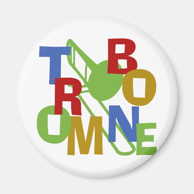 Trombone Scramble Magnet (Front)