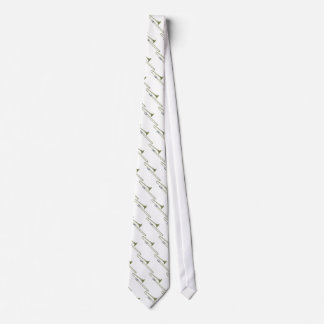 Trombone Tie (white)