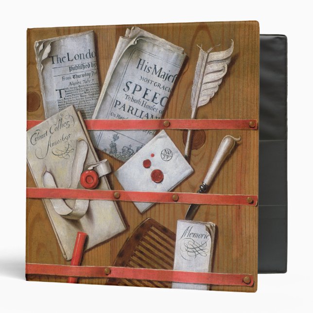 Trompe l'oeil, 1702 binder (Front/Inside)