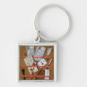 Trompe l'oeil, 1702 keychain