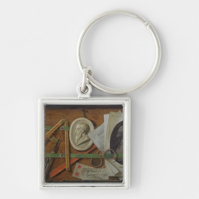 Trompe l'Oeil, 1785 Keychain (Front)