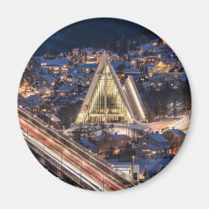 Tromso Arctic Cathedral Magnet