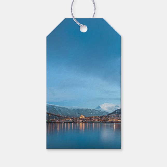 Tromso Norway Gift Tags (Front)