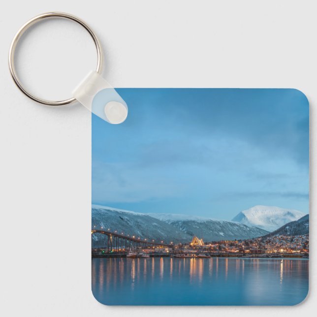 Tromso Norway Keychain (Front)