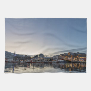Tromso Norway Kitchen Towel