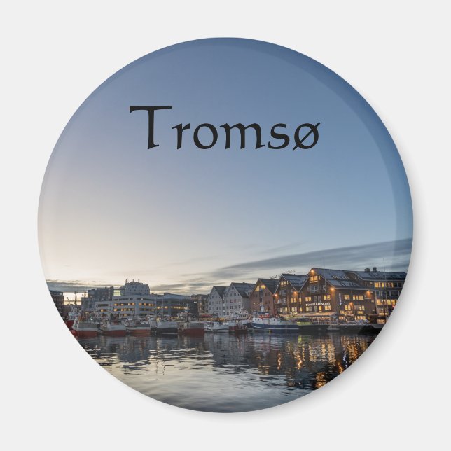 Tromso Norway Magnet (Front)