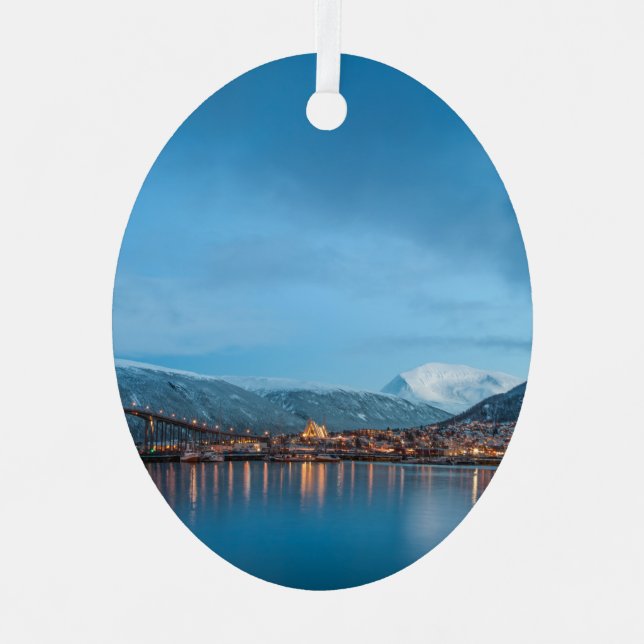 Tromso Norway Metal Ornament (Front)