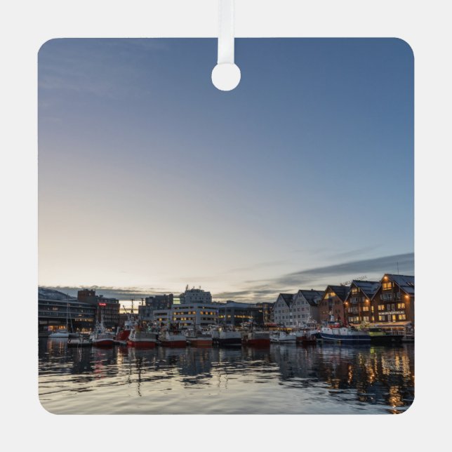Tromso Norway Metal Ornament (Front)