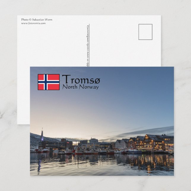 Tromso Norway Postcard (Front/Back)