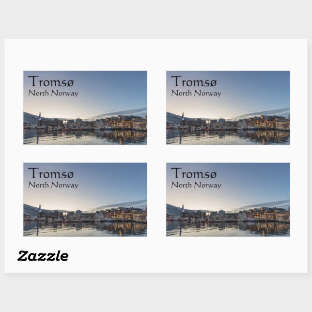 Tromso Norway Sticker (Sheet)