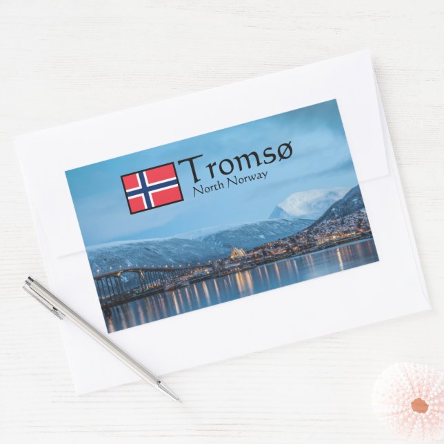 Tromso Norway Sticker (Envelope)