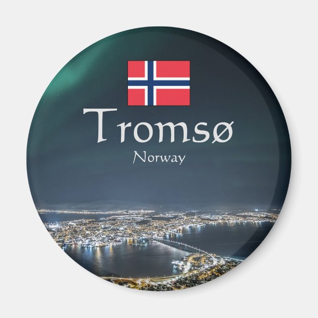 Tromso Souvenir Magnet (Front)